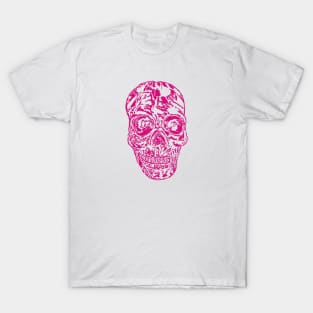 Pink Skull T-Shirt